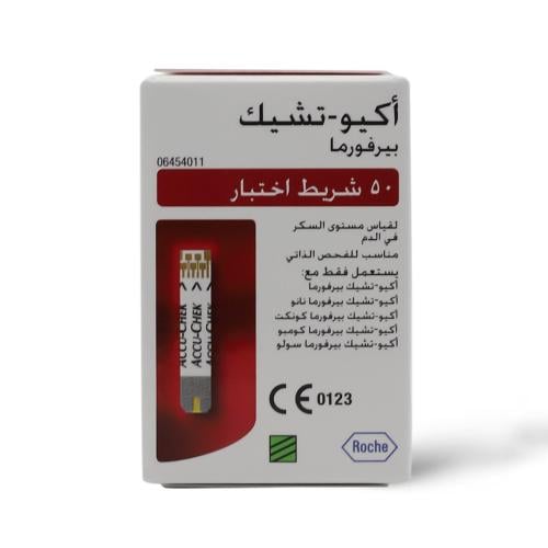 اكيو تشيك بيرفورما شرايط قياس السكر
