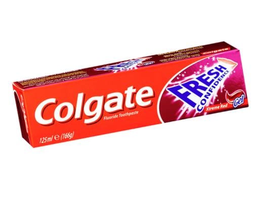 COLGATE TOOTHPASTE FRESH CONFIDENCE RED 125 ML