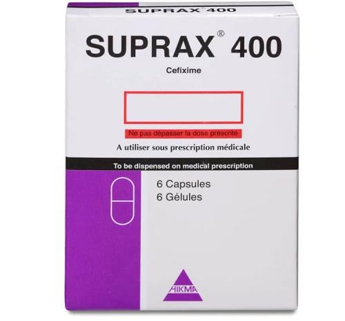SUPRAX 400MG CAP
