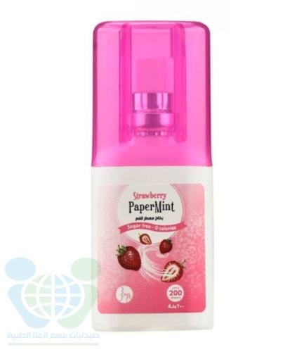 PAPERMINTS BREATH FRESHNER SPRAY STRAWBERRY