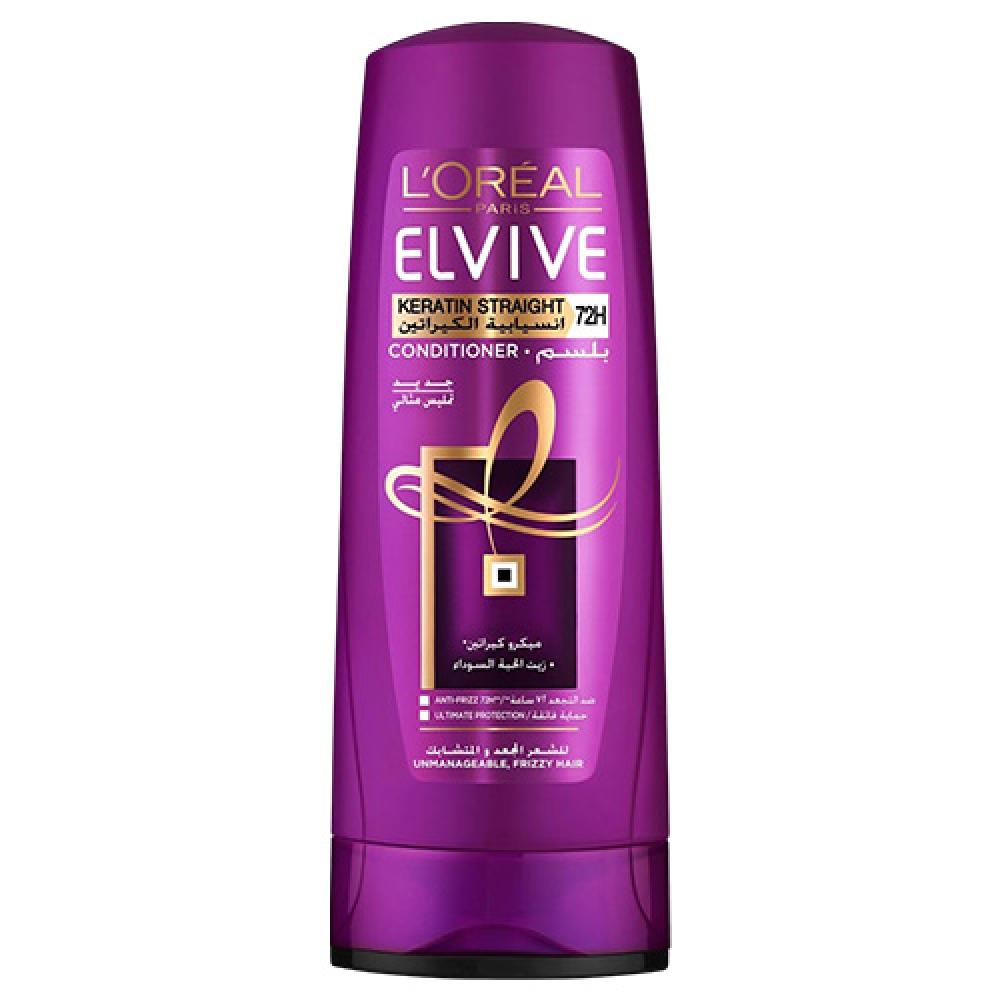 LOREAL HAIR CONDITIONER KERATIN STRAIGHT HAIR 400 ML