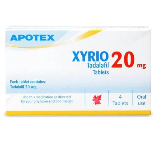 XYRIO 20MG 4 TAB