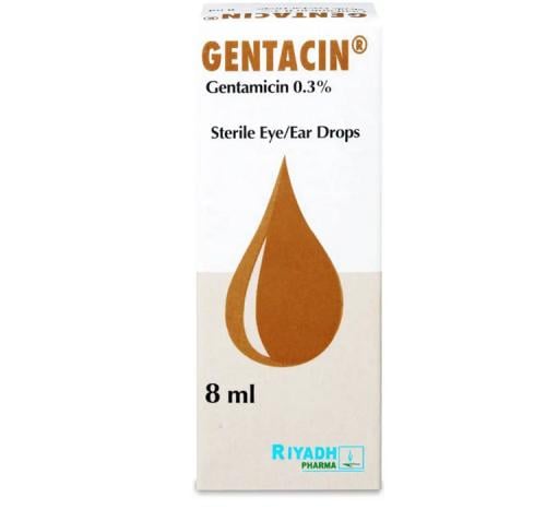 GENTACIN 0.3% EYE/EAR DROP 8ML