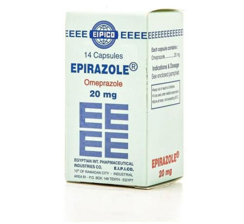 EPIRAZOLE 20MG 14 CAPS