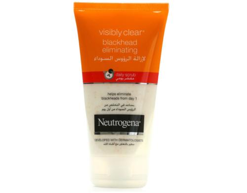 NEUTROGENA VISIBLY CLEAR FACIAL SCRUB BLACKHEAD ELIMINATING 150 ML