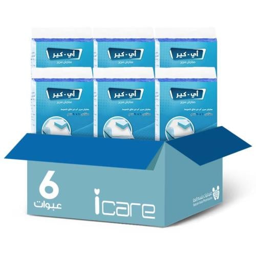 iCare Sanitary Pads 15-piece set, 90*60 cm *6 pieces | Value Box