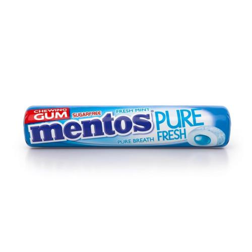 MENTOS GUM PURE FRESH MINT 9 PCS