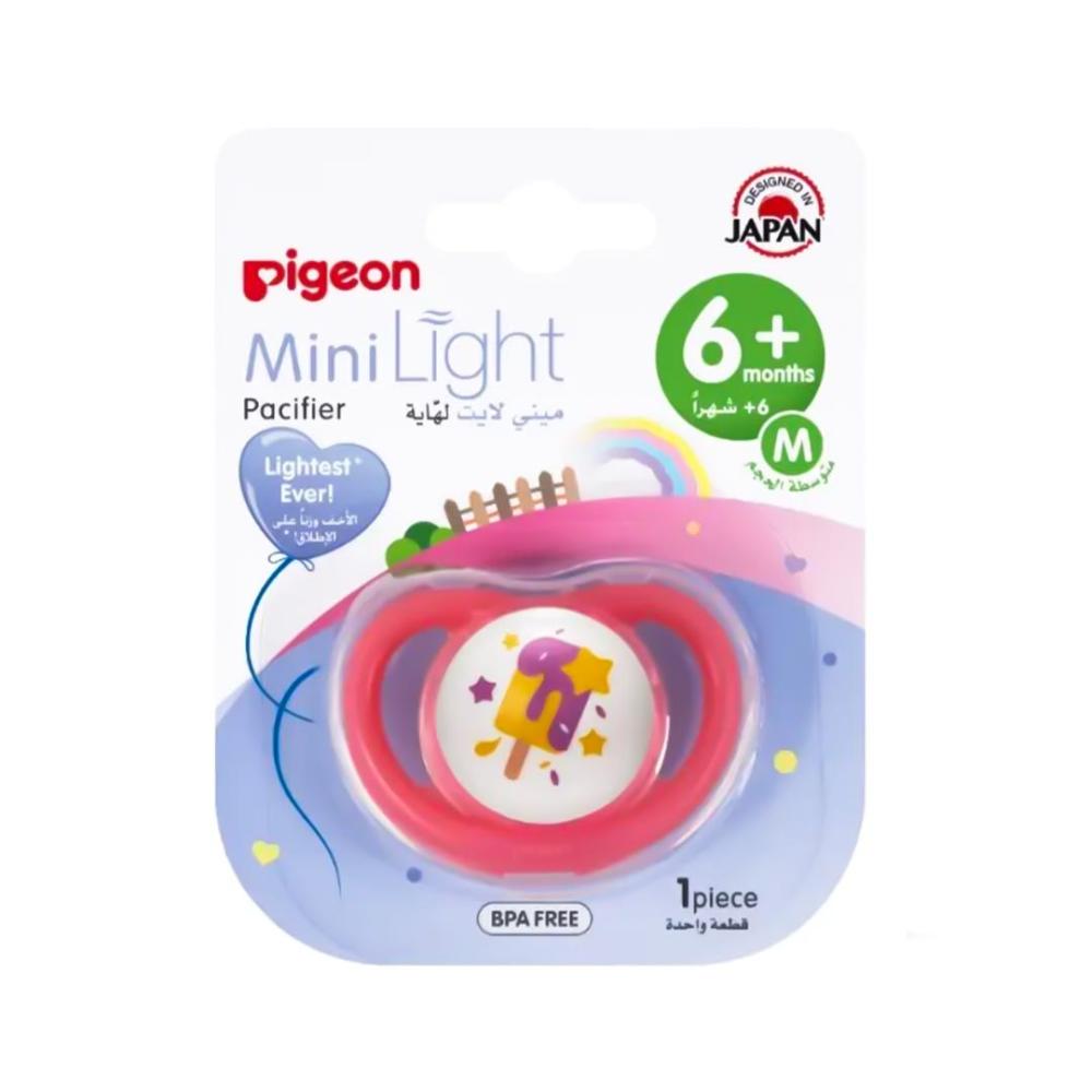 PIGEON PACIFIER MINI LIGHT +6 MEDIUM ICECREAM