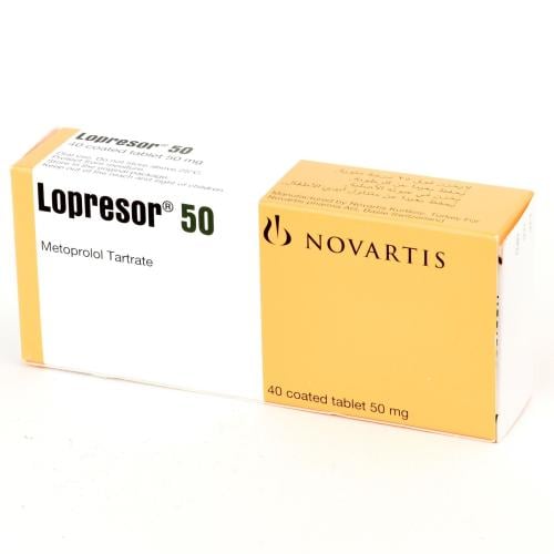 LOPRESOR 50MG 40TAB