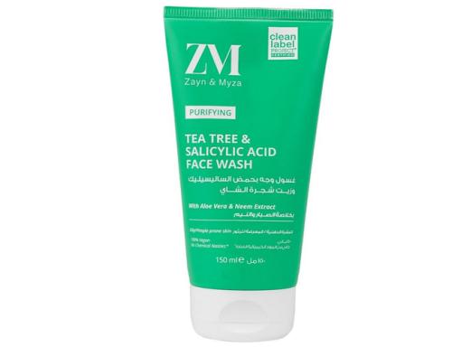 ZAYN & MYZA FACE WASH TEA TREE AND SALICYLIC ACID 150 ML