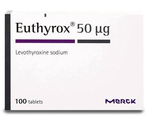 EUTHYROX 50 UG 100 TAB