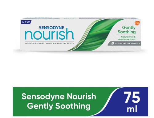 SENSODYNE TOOTH PASTE NOURISH GENTLY SOOTHING 75 ML