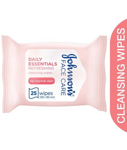 JOHNSON MAKEUP REMOVAL WIPES NORMAL SKIN