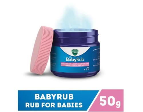 VICKS BABYRUB FOR MOISTURISING - SOOTHING 50GM
