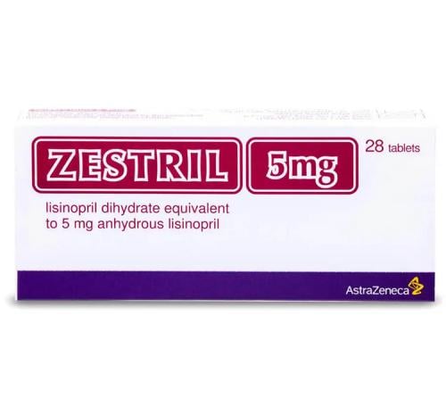 ZESTRIL 5MG 28TAB