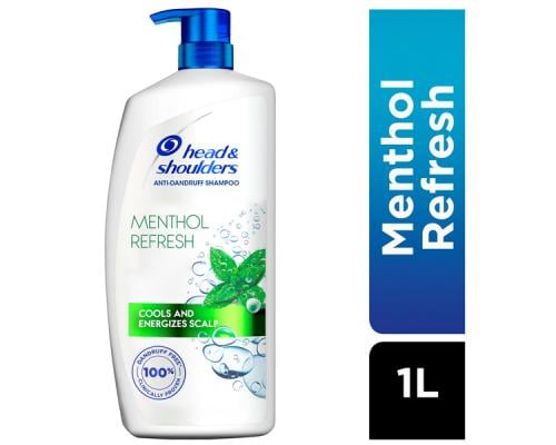 HEAD & SHOULDERS HAIR SHAMPOO FRESH MENTHOL 1000 ML