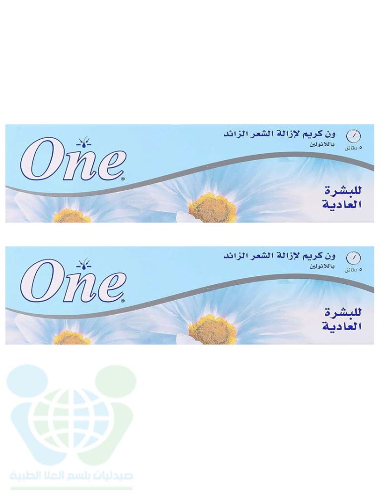 EVA ONE HAIR REMOVAL CREAM IN SHOWER NORMAL SKIN 140GM OFFER 2 PCS