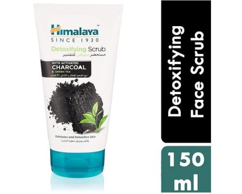 HIMALAYA SKIN SCRUB DETOX CHARCOAL AND GREEN TEA 150 ML