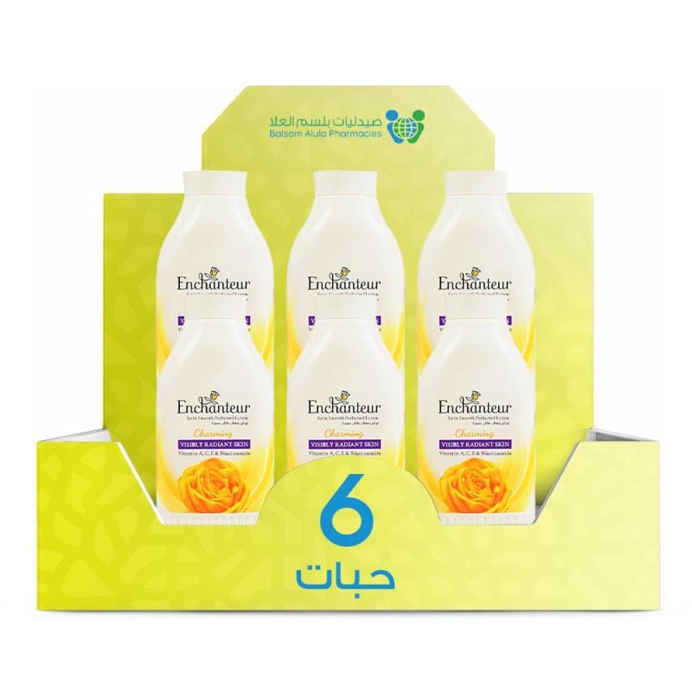 Enchanteur Charming Body Lotion 250ml * 6 pieces | Value Box