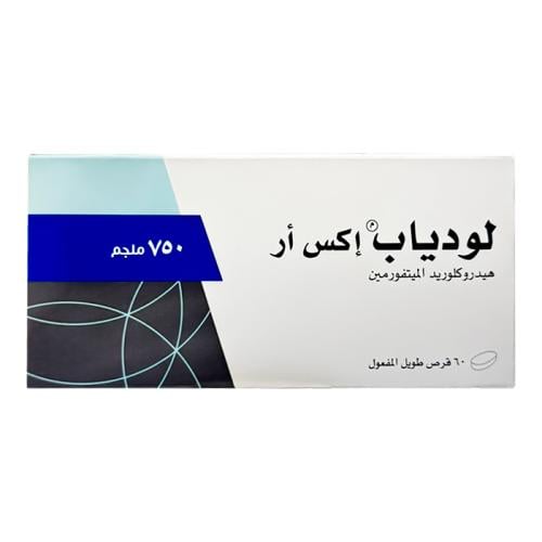 لودياب اكس ار 750 مجم حبوب 60 ق
