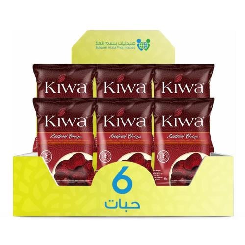 Kiwa Beetroot Chips 50g * 6 pieces | Value Box