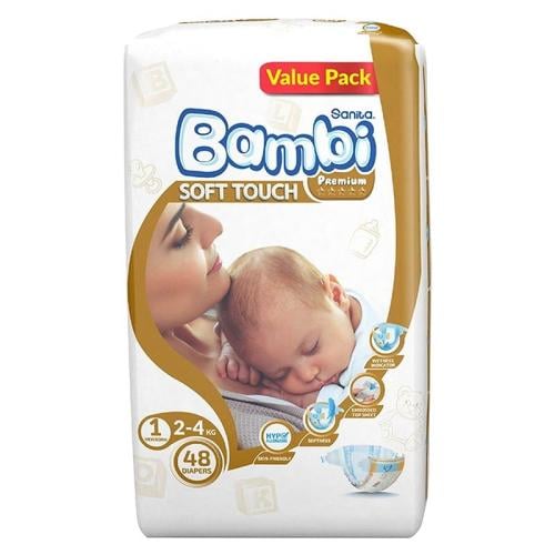 BAMBI DIAPERSS 1 48 PCS/3