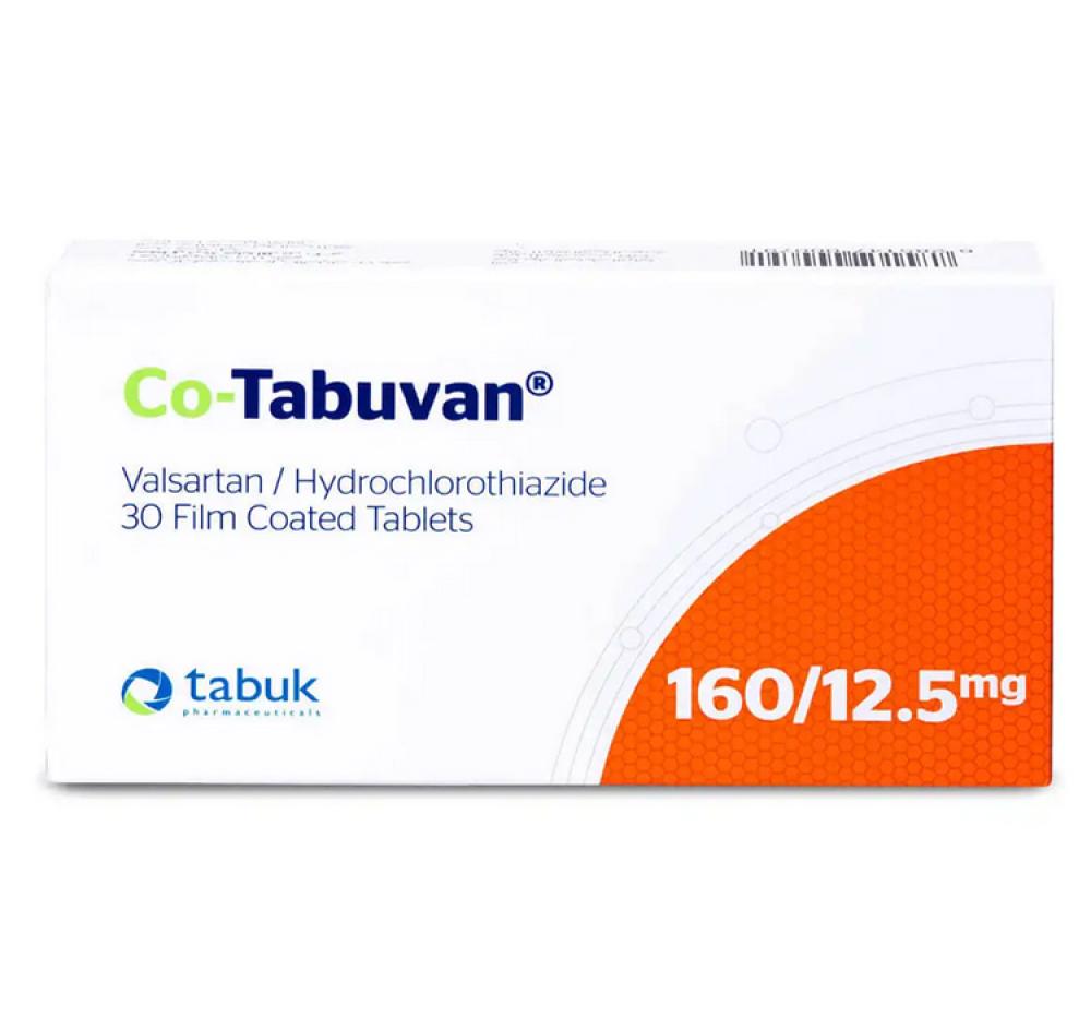 CO-TABUVAN 160/12.5MG 30TAB