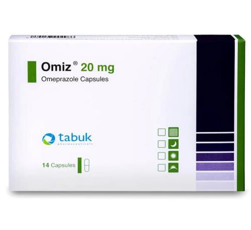 OMIZ 20MG 14CAP