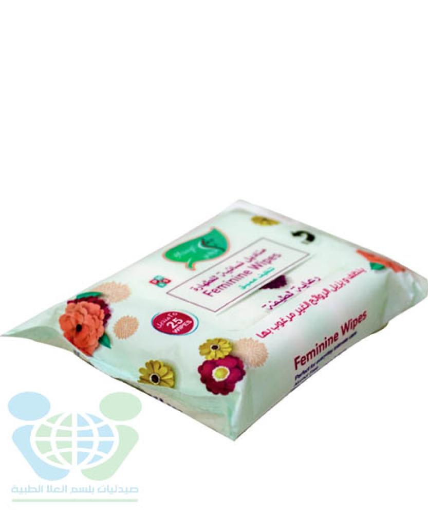 ALARAYS INTIMATE WIPES NICE CARE 25PCS