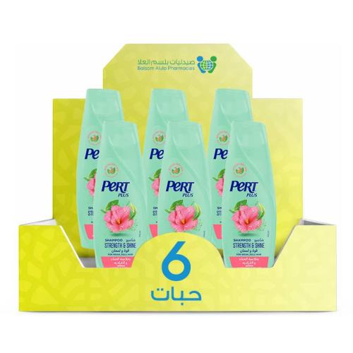Pert Plus Henna Shampoo 400ml * 6 pieces | Value Box