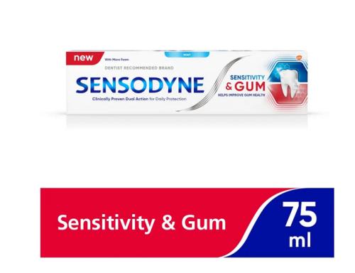 SENSODYNE TOOTH PAST SENSITIVITY GUM 75 ML