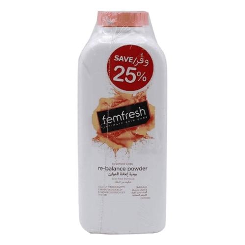 Femfresh feminine powder with a light scent, 200 ml, 20% discount