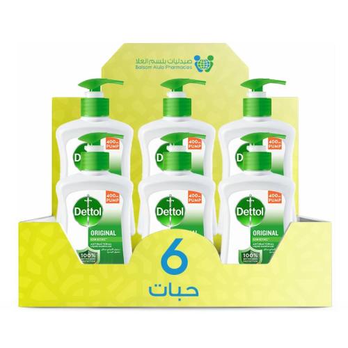 Dettol Hand Wash Original 200ml * 6 Tablets | Value Box