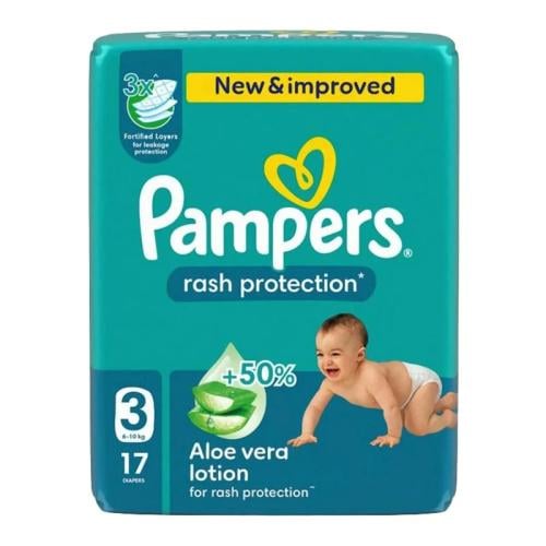 PAMPERS DIAPERSS 3 17 PCS
