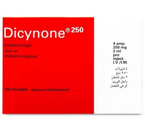 DICYNONE 250MG 4AMP