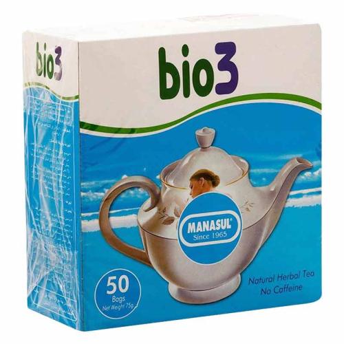 Bio 3 Manasul Tea Laxative Helps Burn Fat 50 Sachets
