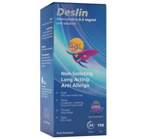 DESLIN 2.5MG/ML SYRUP