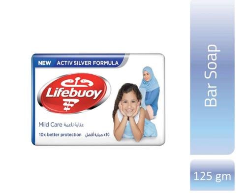 LIFEBUOY SOAP BAR MILD CARE 125 G