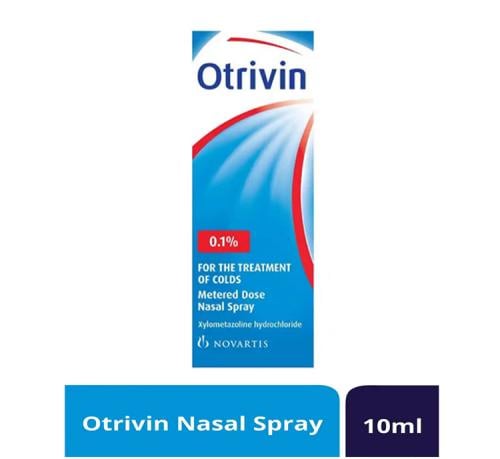 OTRIVIN NASAL SPRAY 0.1% 10ML