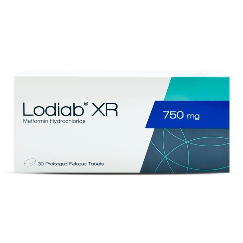 LODIAB XR 750MG 30TAB