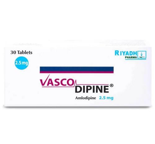 VASCO DIPINE 2.5MG TAB