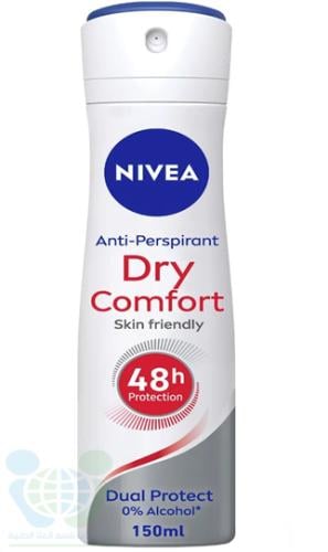 NIVEA DEODORANT SPRAY WOMEN DRY COMFORT 150 ML