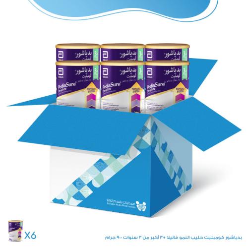 كرتون بدياشور كومبليت حليب النمو فانيلا +3 أكبر من...