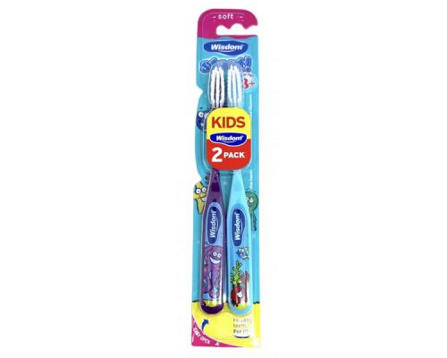 WISDOM TOOTHBRUSH KIDS SOFT 2 PCS