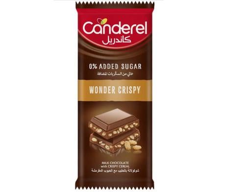 CANDEREL CHOCOLATE MILK WITH CRISPY CEREAL 100 GM