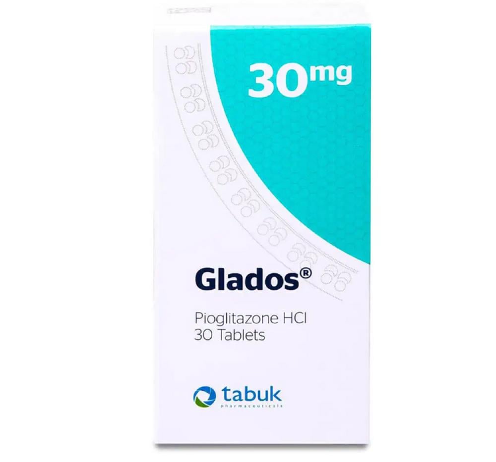 جلادوس 30 مج 30 قرص