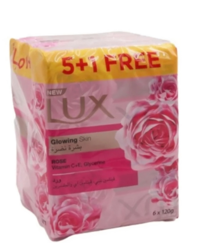 LUX SOAP BAR GLOWING SKIN 5+1 120 G