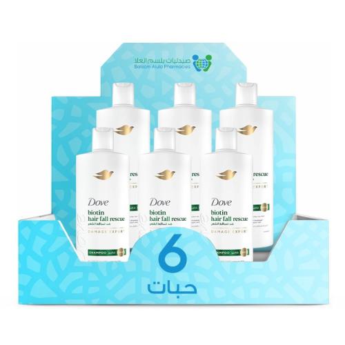 Dove Anti-Hair Fall Shampoo 400ml * 6 Bottles | Value Box