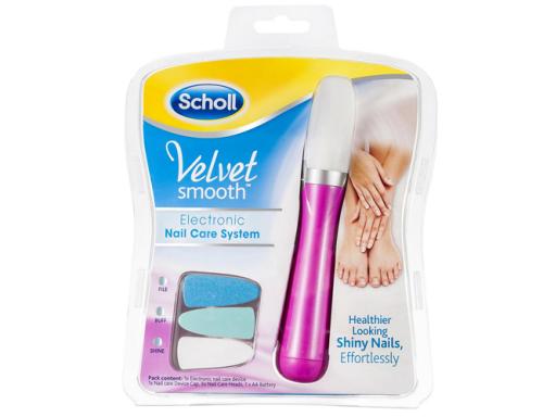 SCHOLL VELVET TOUCH NAIL CARE ELCTRONIC