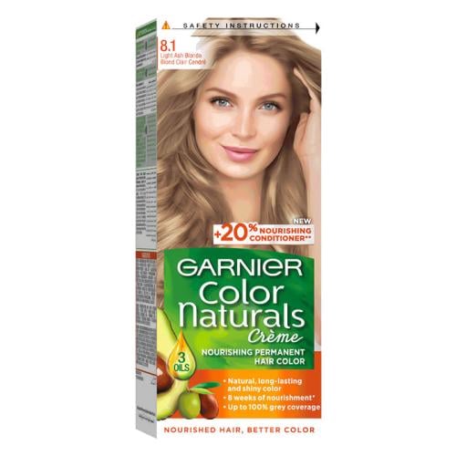 GARNIER HAIR DYE COLOR LIGHT ASHY BLONDE 8.1